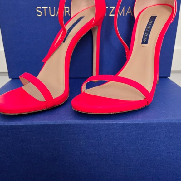 Stuart Weitzman Sandals Pink Size 7 - Picture 4 of 4